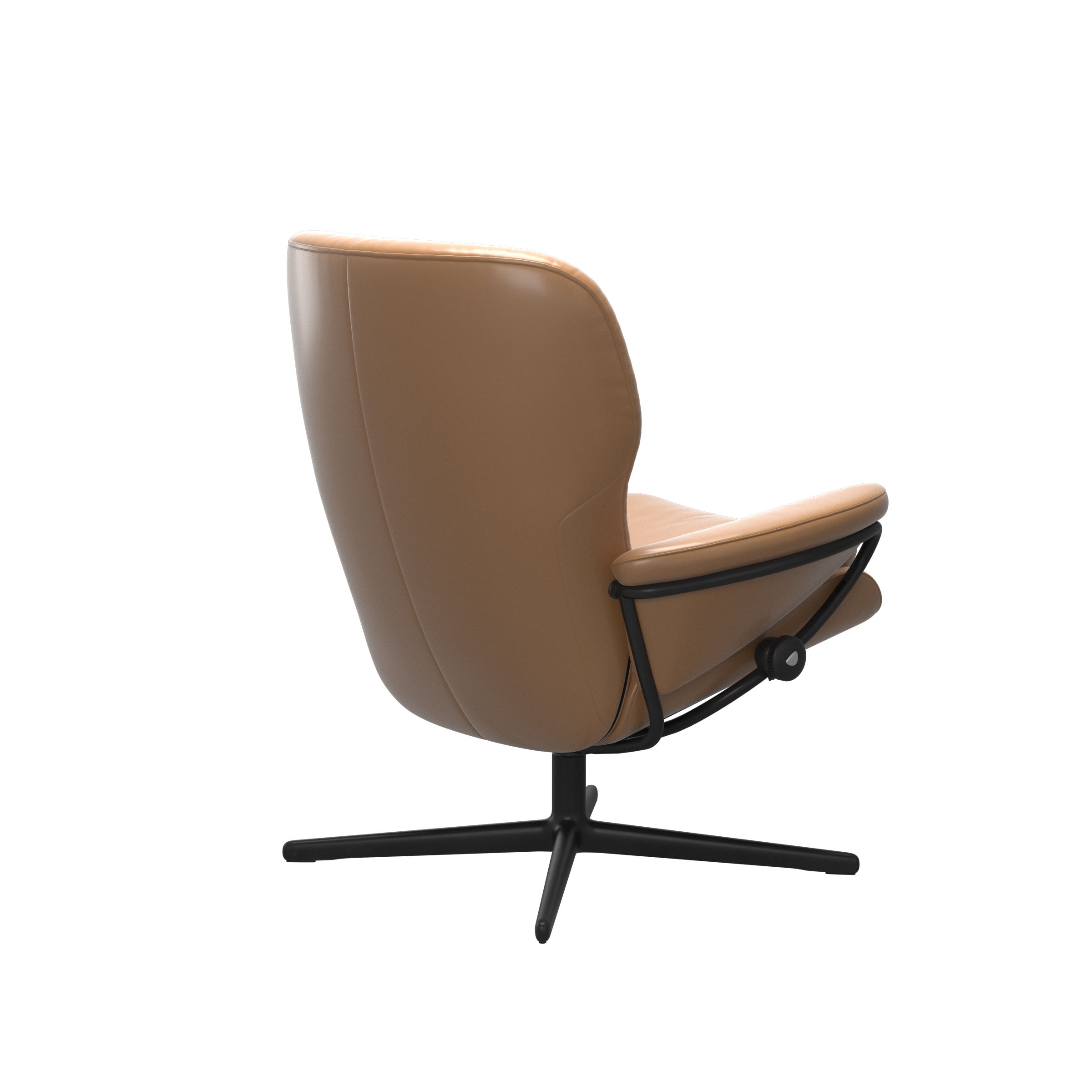 Stressless Sessel Rome Cross (M) in Leder Cori caramel
