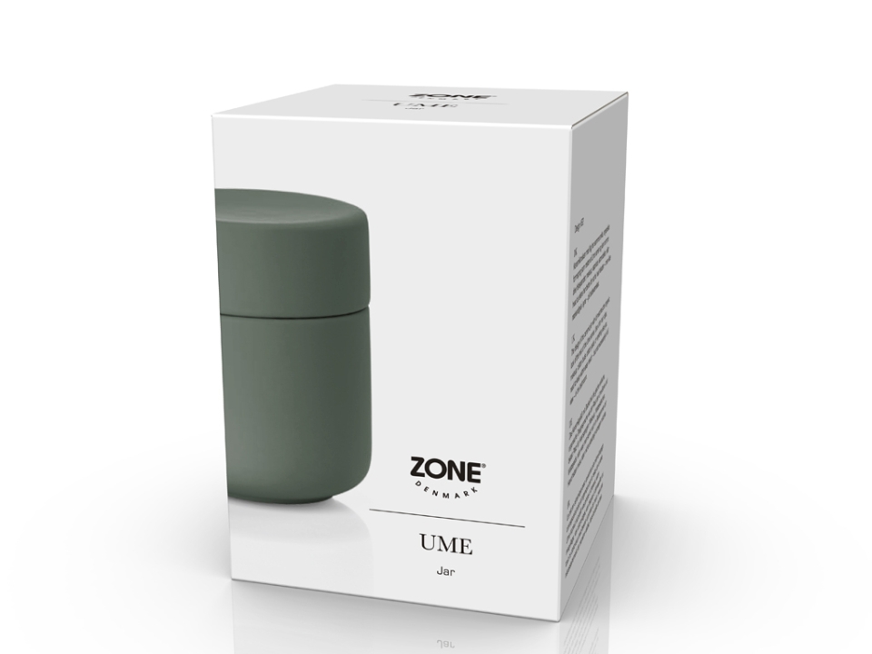 Zone Denmark Gefäß mit Deckel 8,3 cm in Farbe olive green
