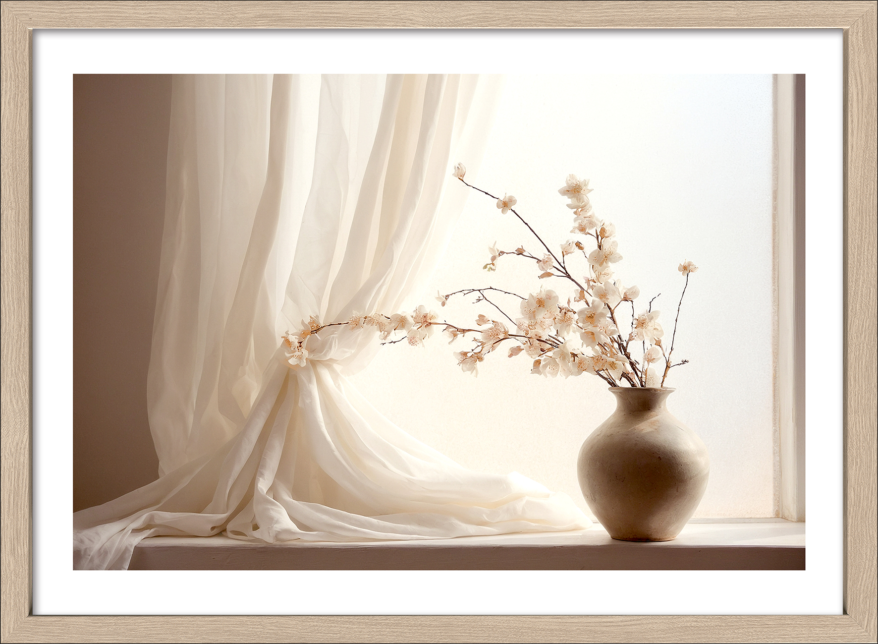 PRO ART Framed-Art Scandic Living 75x55cm Still Life At The Window II