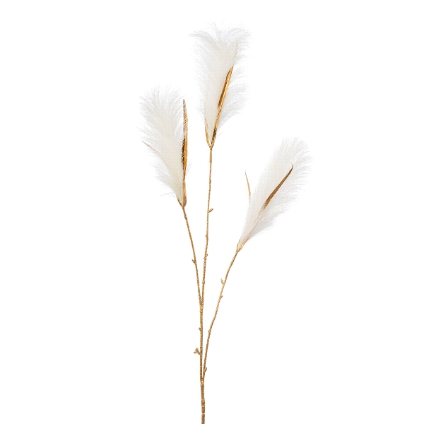 Reedgras 99cm 3021915-46 in Gold Reedgras 99cm 3021915-46 in Gold, Deko-Dfl, Getrocknete Halme, Federnde Pflanze, Ziergras, Natural Stil