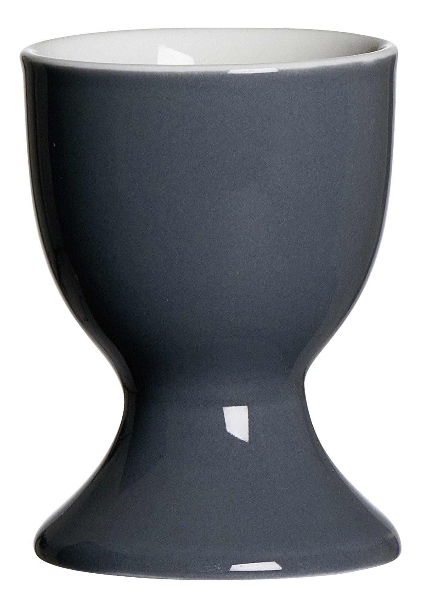 Ritzenhoff & Breker Eierbecher 6cm DOPPIO aus Porzellan anthrazit