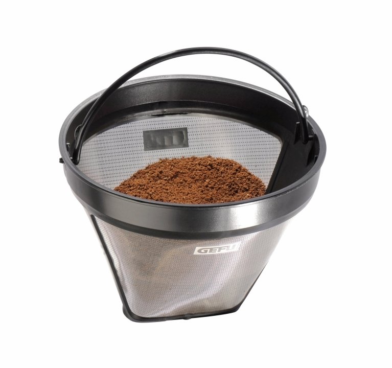 GEFU Kaffeefilter Arabica schwarz/silber