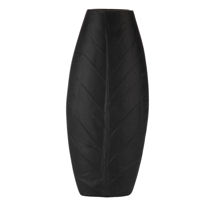 Eglo Metallvase MIDSALIP in Farbe schwarz, Töpferei, Krug, Vase, Meer, Meereswellen