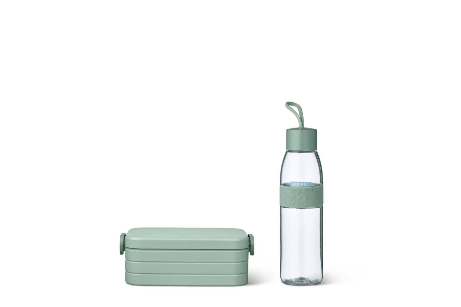 Mepal promo-set lunchset unterwegs PROMO-SET B/H ca.20,5x28cm in nordic sage