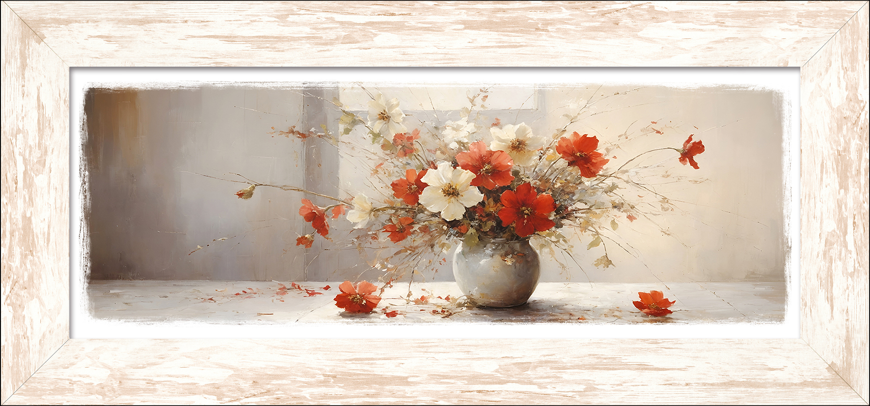 PRO ART New Classic Wood 94x44cm Still Life On The Wall I