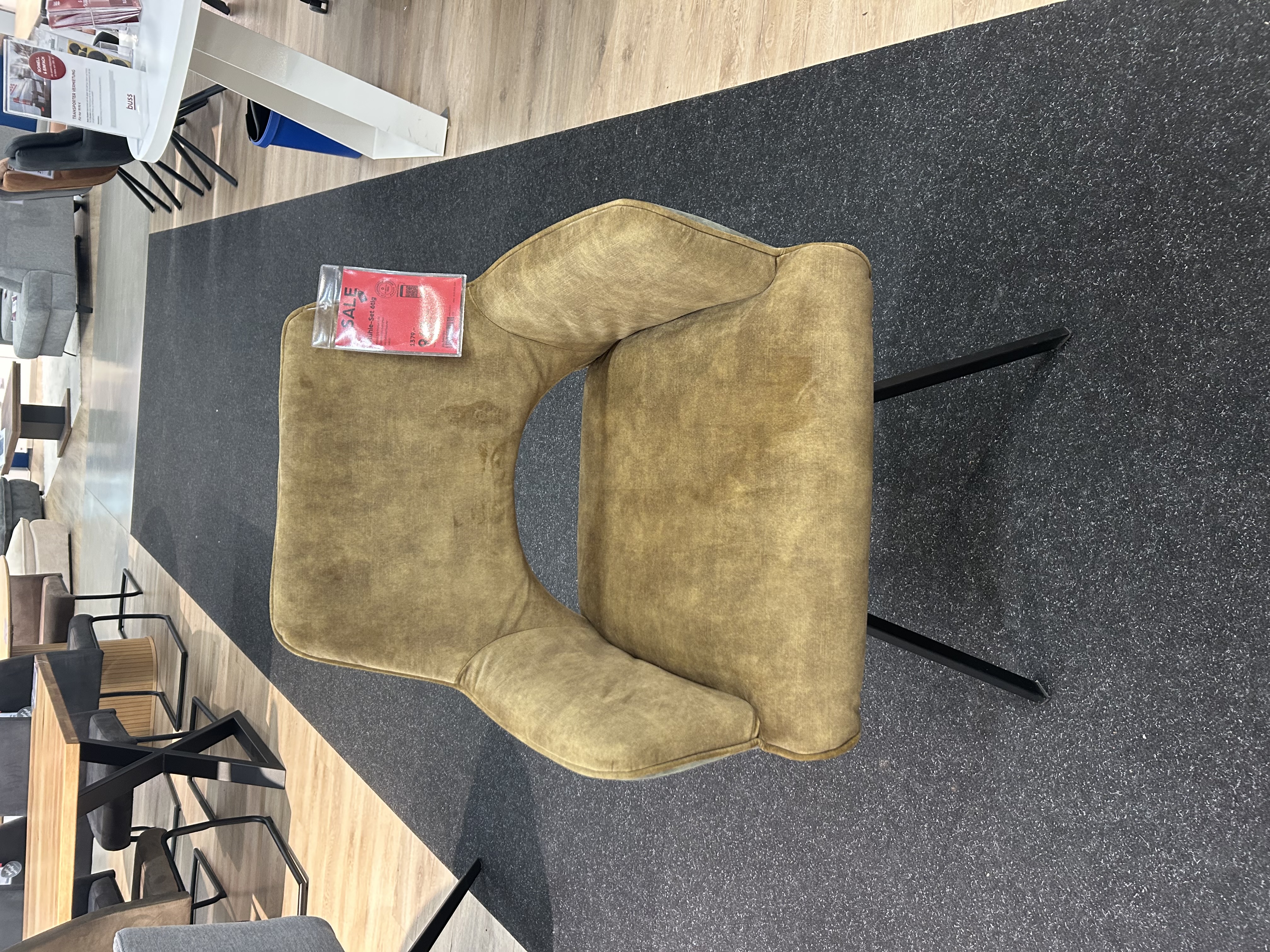 Knudsen Stühle-Set 6tlg. in Farbe Adore 315/Hunter 3154, Moebel, Stuhl, Drinnen