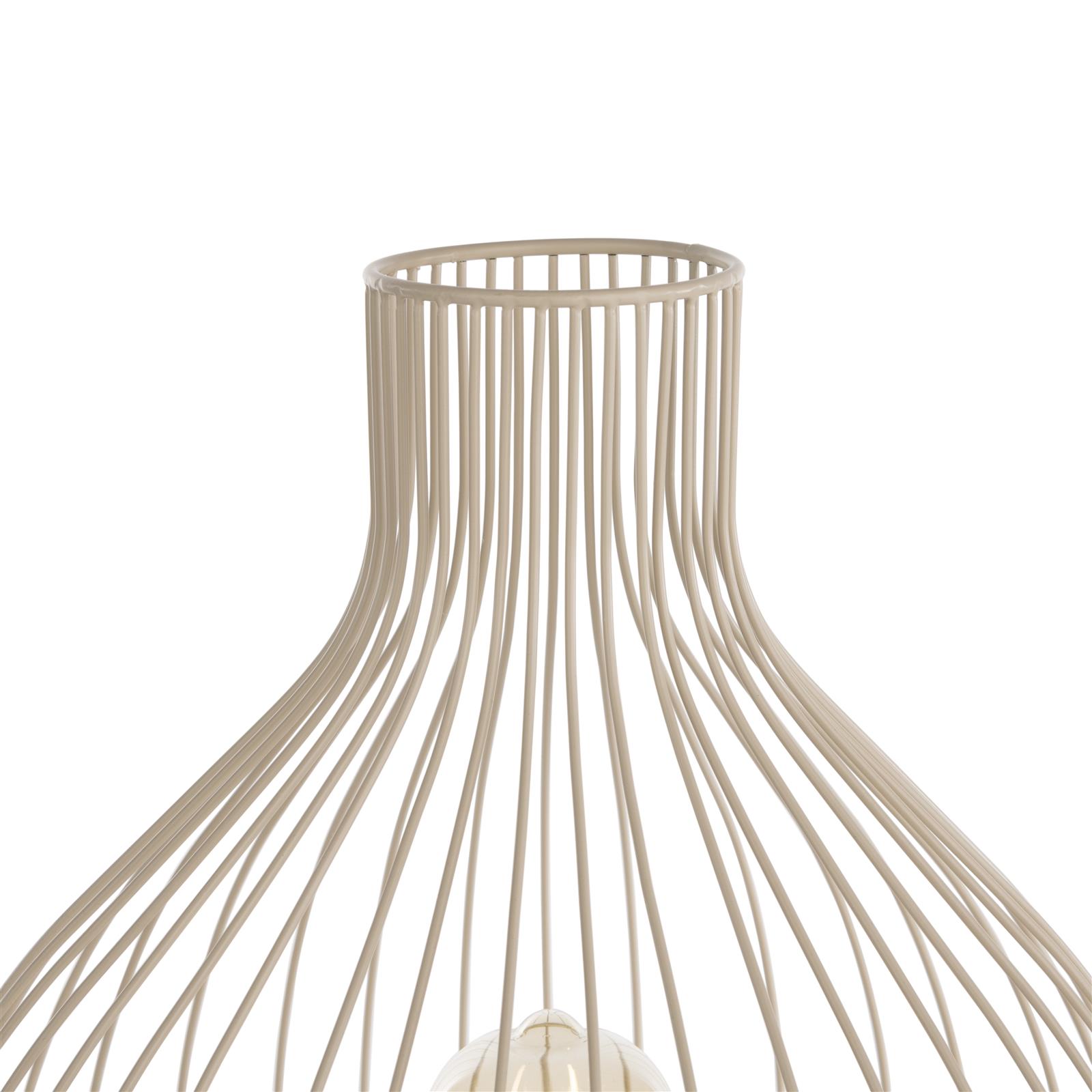 Coco Maison Tischlampe COCO MAISON ca. B35 H42 T35 cm in Jax, beige