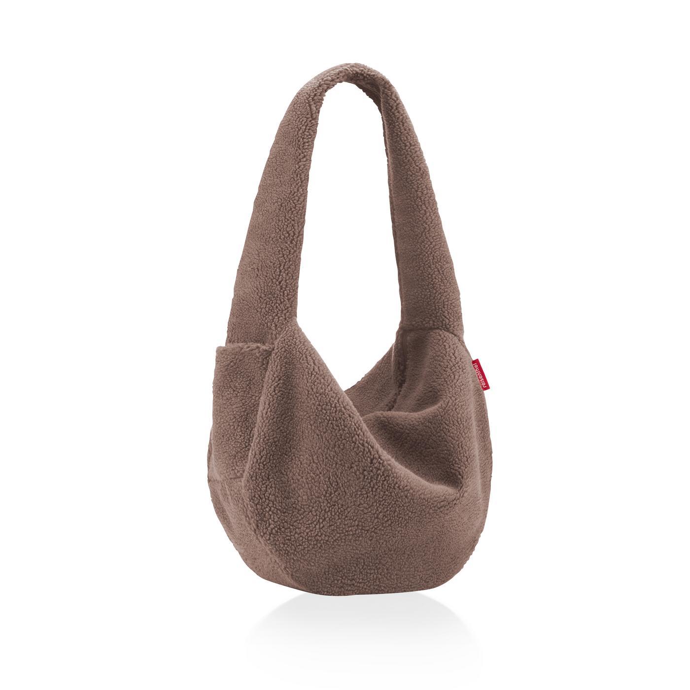 Reisenthel MOONBAG in Farbe teddy chocolate Reisenthel MOONBAG in Farbe teddy chocolate, handtasche, schultertasche, tote, braun, fleece
