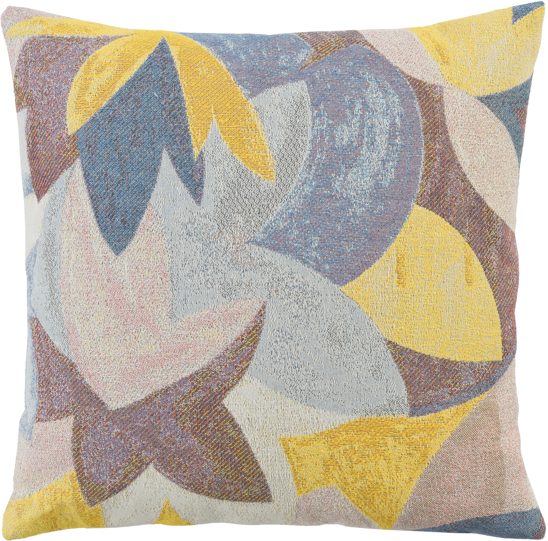 Sander Kissenhülle DESIO ca. 40x40cm in Farbe honey/multi colour, Kissen, Kissenbezug, Kissenbezug Muster, Geometrisches Muster, Weiche Textur