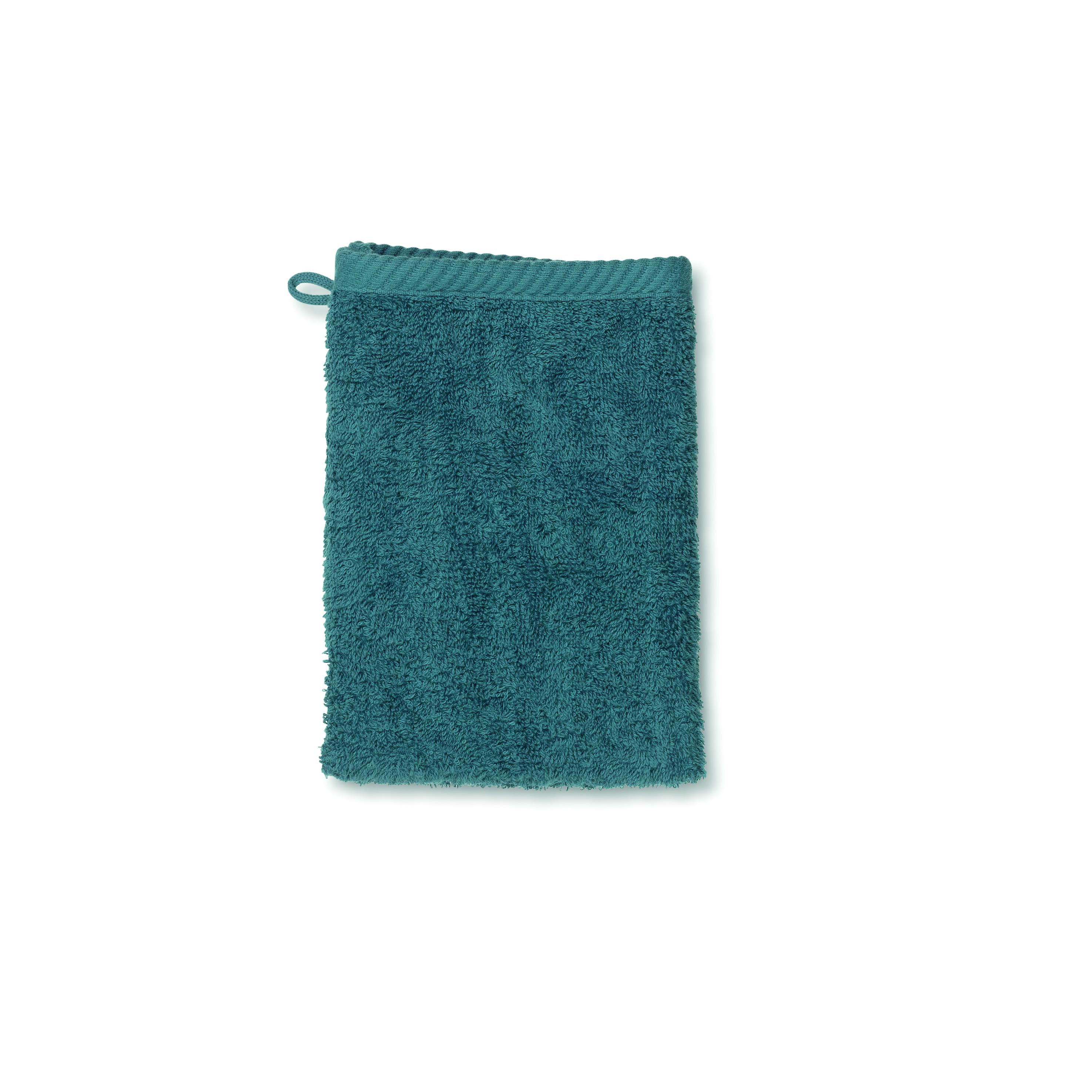 Kela Waschhandschuh LADESSA in Farbe petrol