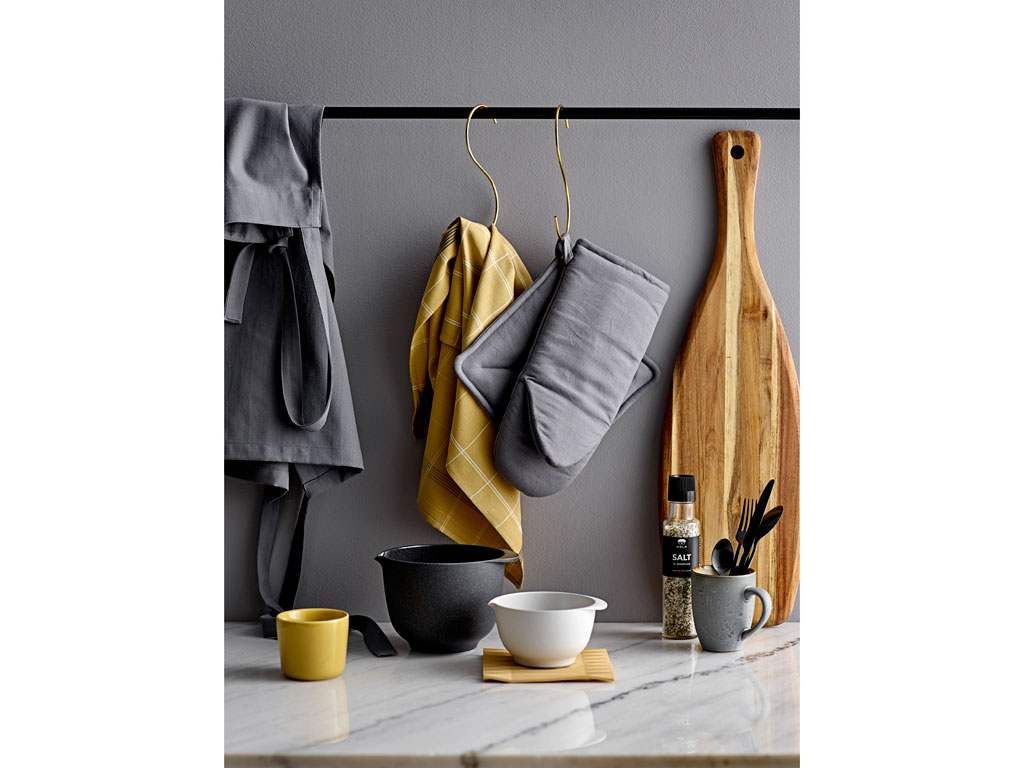 Södahl Ofenhandschuh in Farbe grau