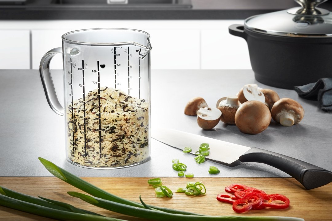 GEFU Messbecher Meti transparent