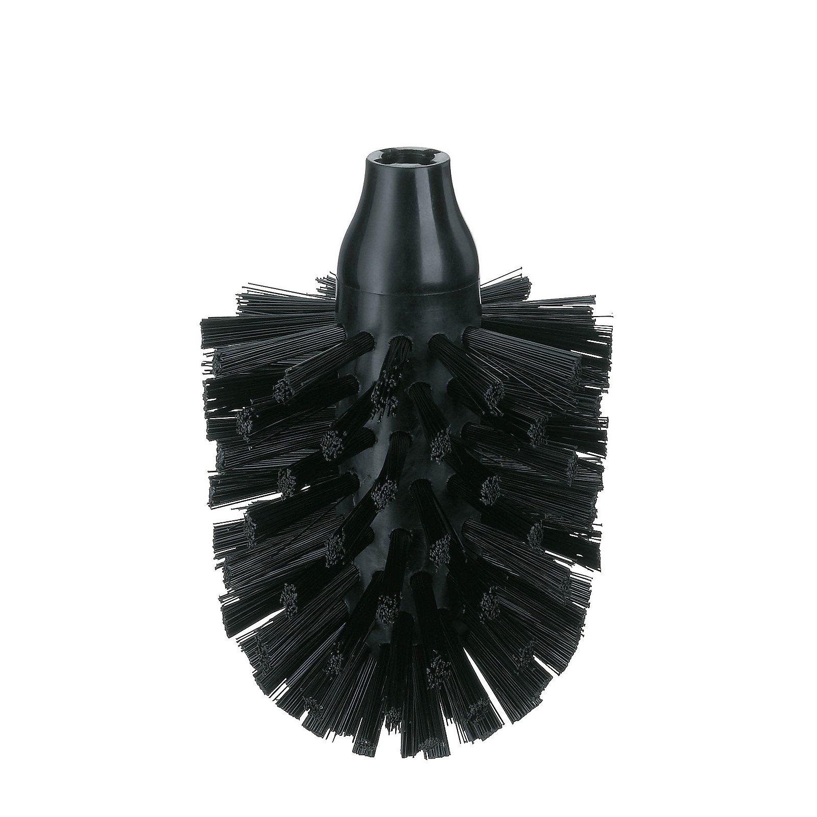 Kela WC-Ersatzbürstenkopf La Brosse Kunststoff Schwarz, borstel, Reinigungsbürste, Bürstenkopf, Schwarz, Nylonborsten