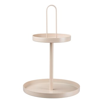 Gasper Metall Etagere CORNELIA in Farbe Beige