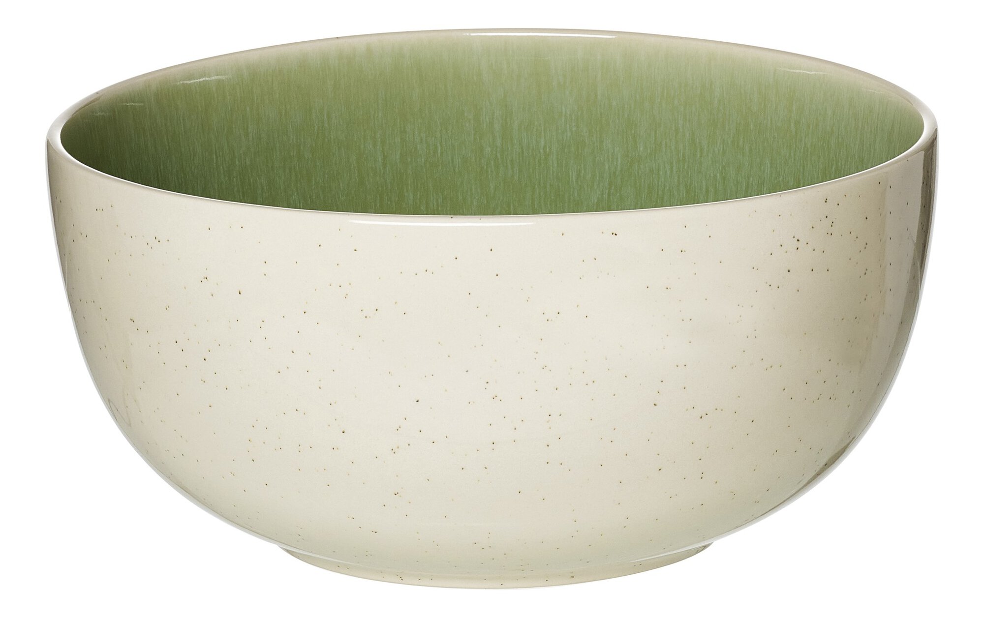 Ritzenhoff & Breker Servierschale SKOG 26cm aus Steingut grünöbeige