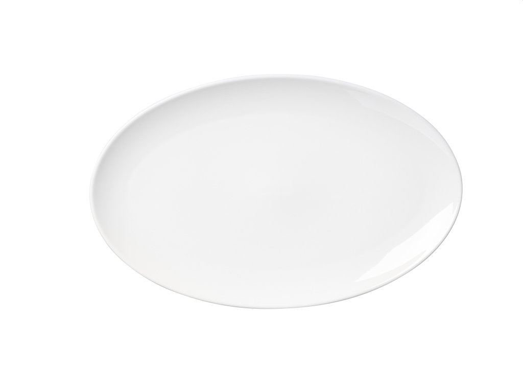 Ritzenhoff & Breker Platte Skagen in Farbe weiß Ritzenhoff & Breker Platte Skagen in Farbe weiß, Teller, Porzellan, weiß, Platte, Serviceschale