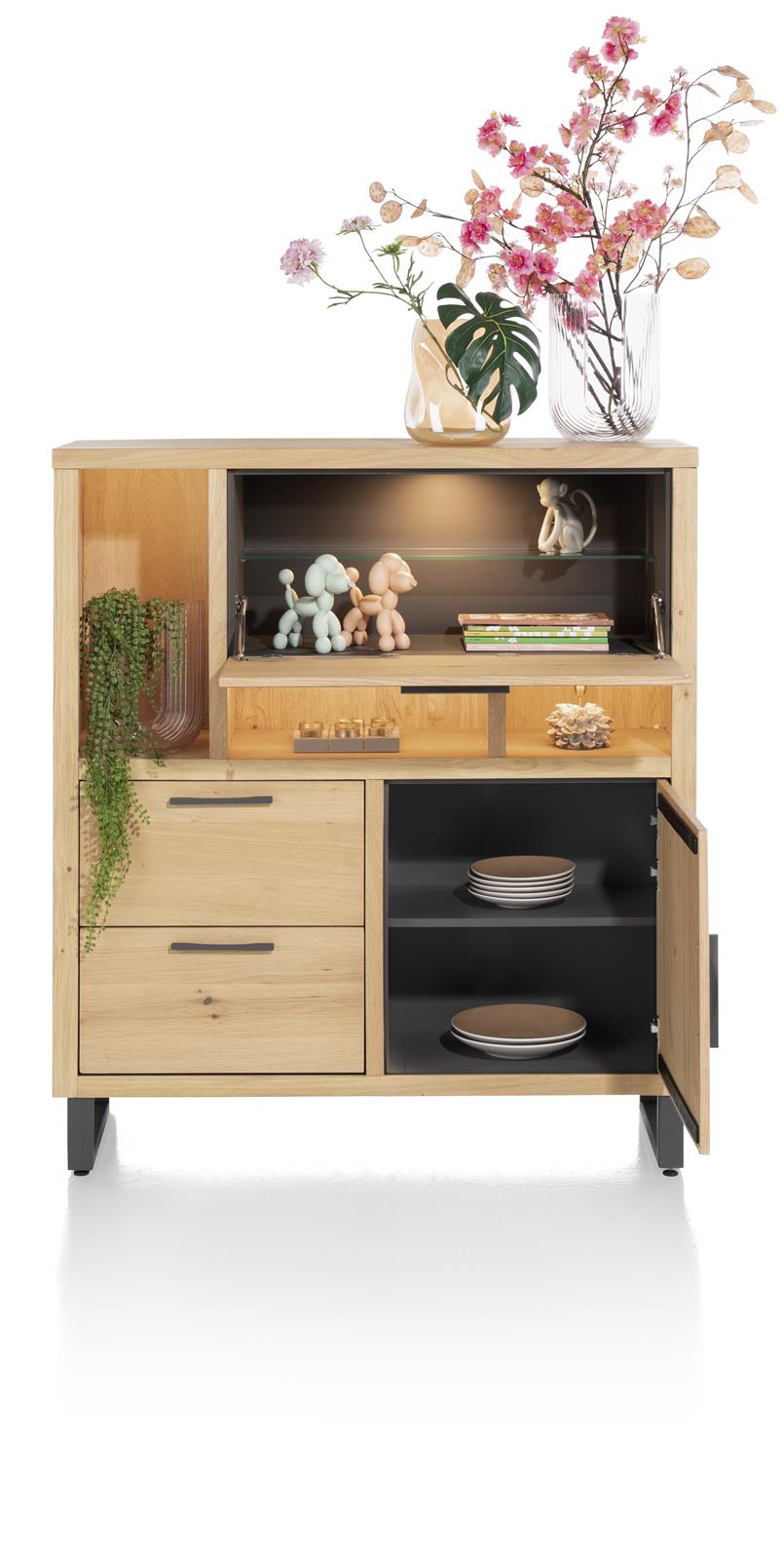 Henders & Hazel Highboard Pavie 46514-NAT Henders & Hazel Highboard Pavie 46514-NAT