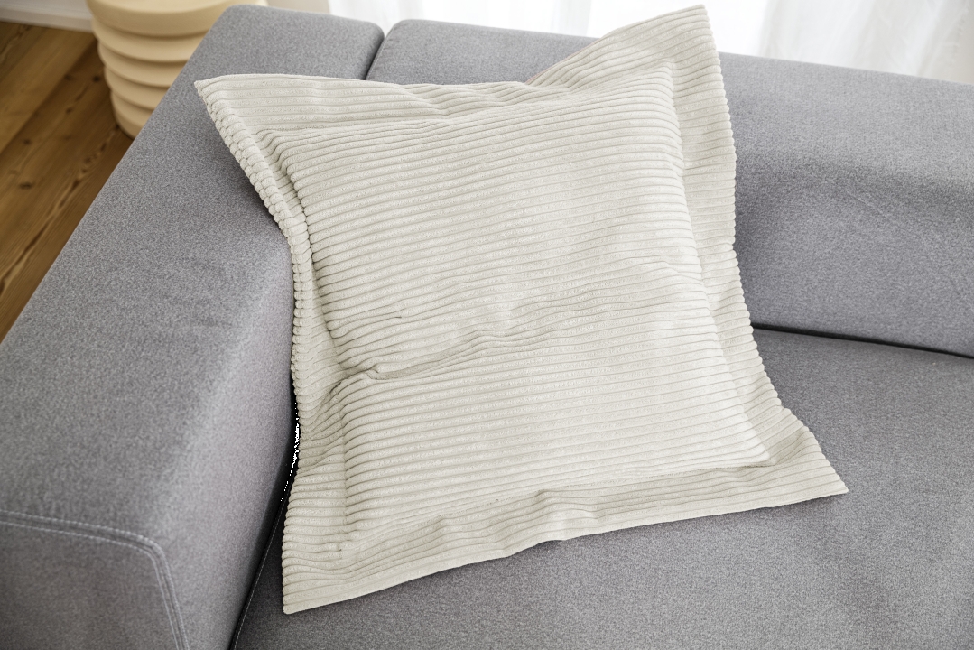Magma Heimtex Flatterkissen SHARA ca. 70x70cm in Farbe beige