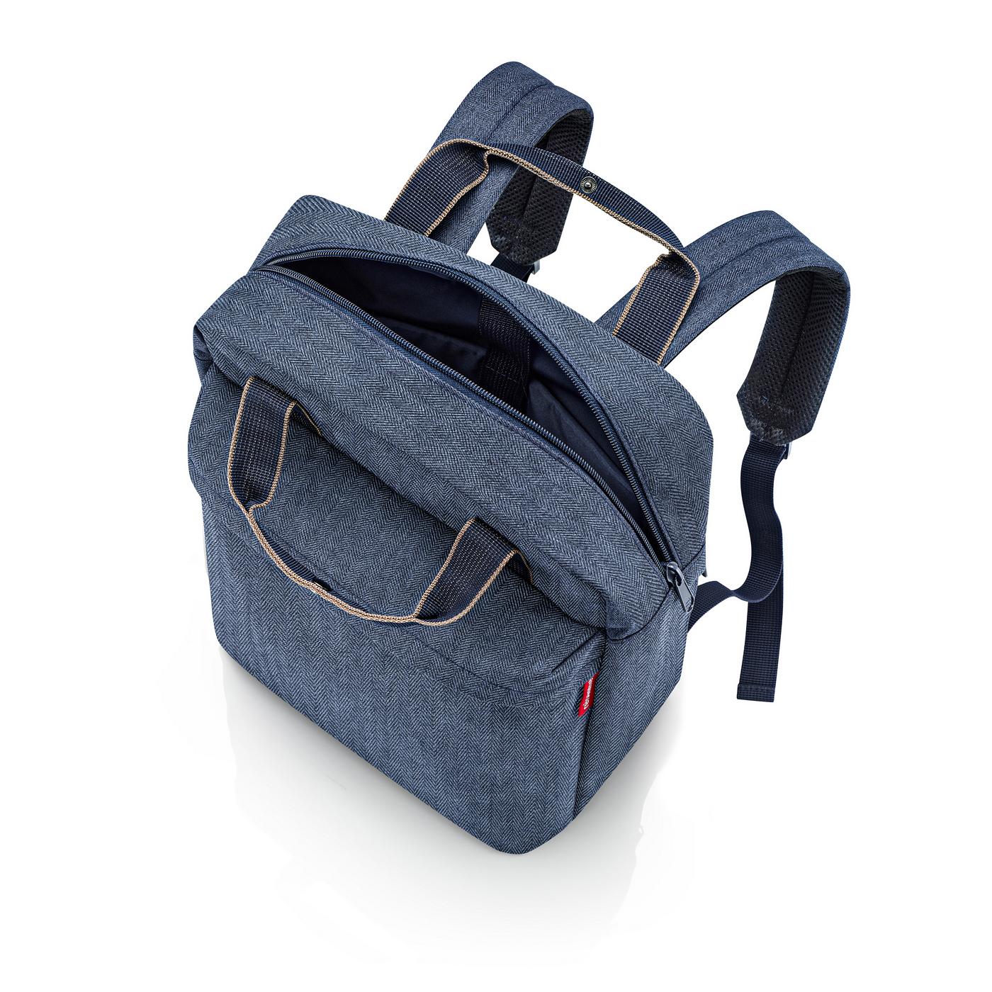 Reisenthel ALLDAY BACKPACK M in Farbe herringbone dark blue Reisenthel ALLDAY BACKPACK M in Farbe herringbone dark blue