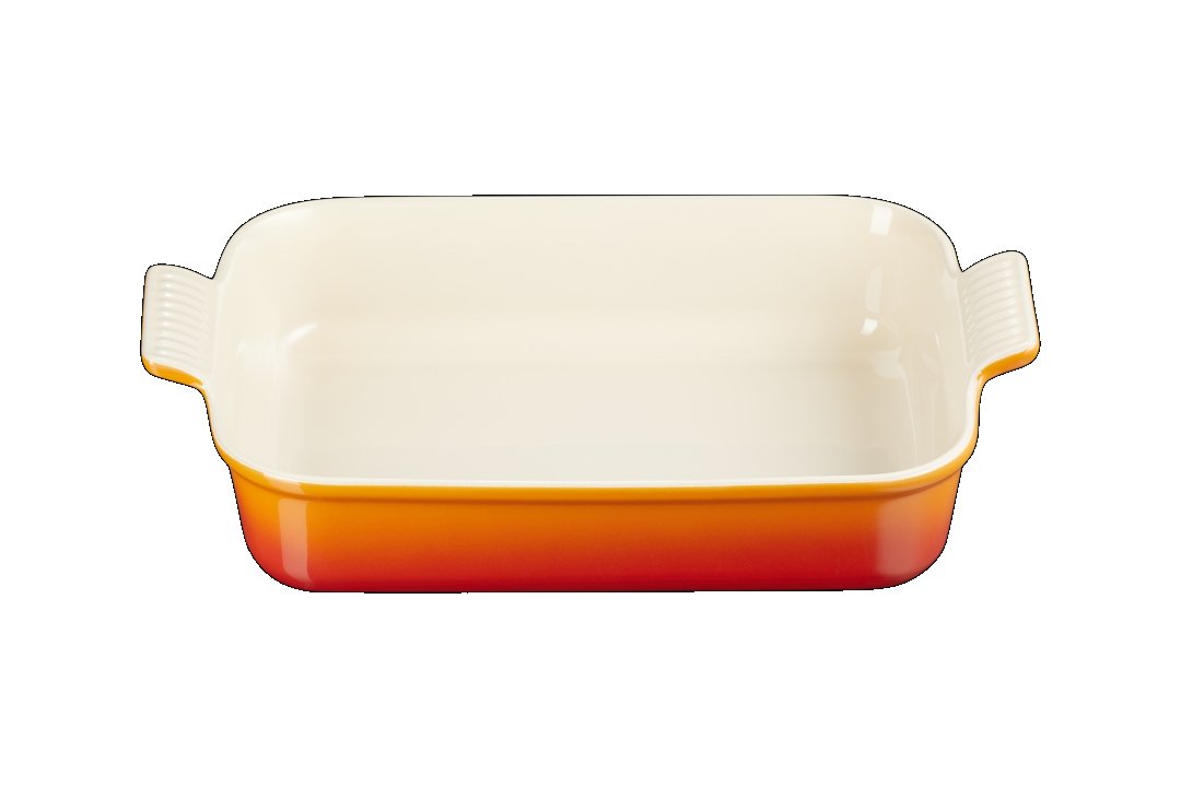 Le Creuset Auflaufform Tradition 32cm in Farbe Ofenrot Le Creuset Auflaufform Ø ca. 32cm Ofenrot