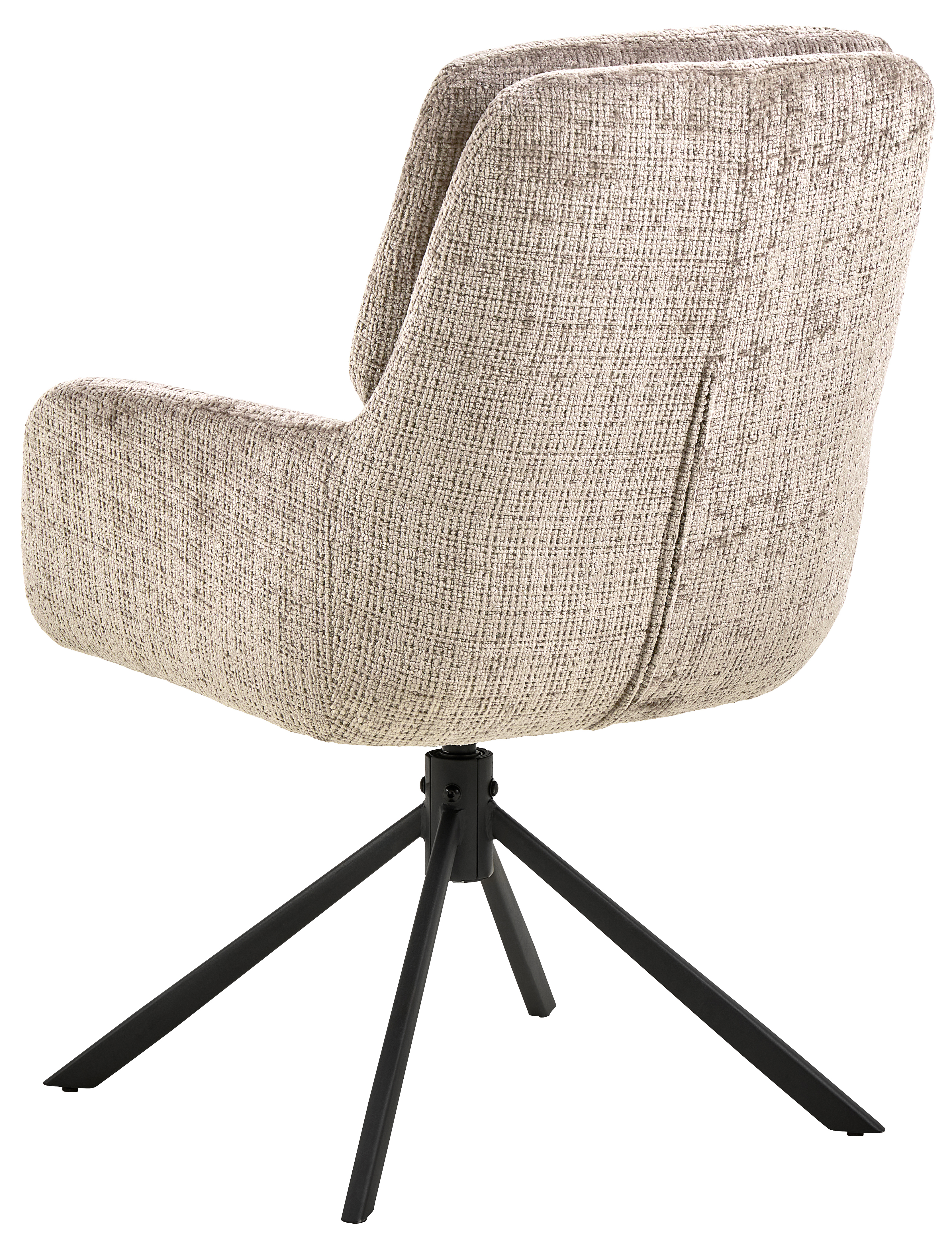 Esszimmerstuhl EDGAR in Stoff Juto beige 4
