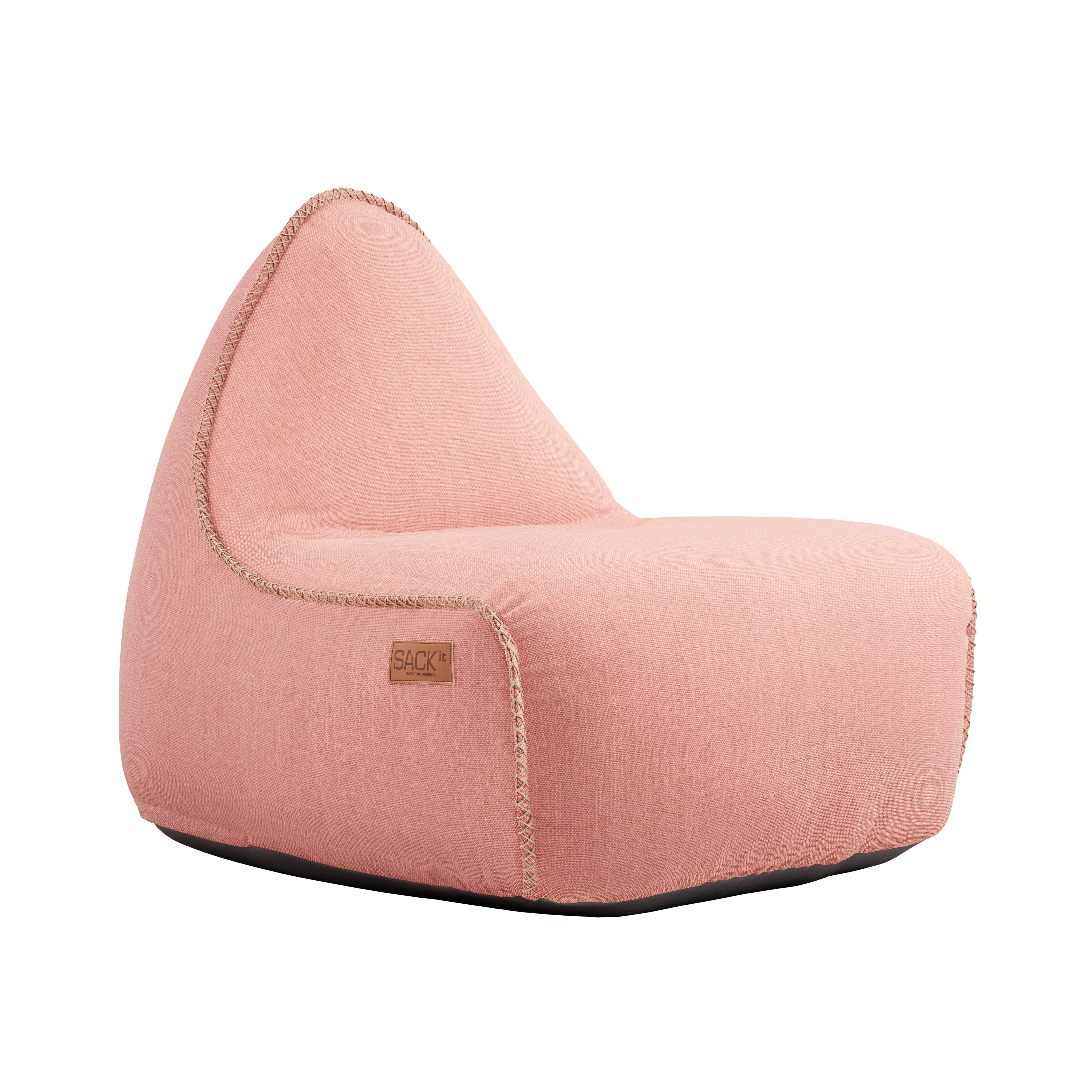 SACKit Lounge Sessel/Sitzsack COBANA in Farbe Rose