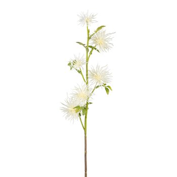 Distelzweig 53cm weiß in 
