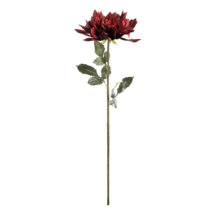 Eglo Leuchten Kunstblume Dahlie rot SEMPORNA Durchmesser ca. 26 cm, Höhe ca. 99 cm in Fb. rot, Blume, Rose, Dahlie, Blumen-Arrangement, Blatt