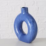 Boltze Vase Peruya in Farbe Steingut Farbmix