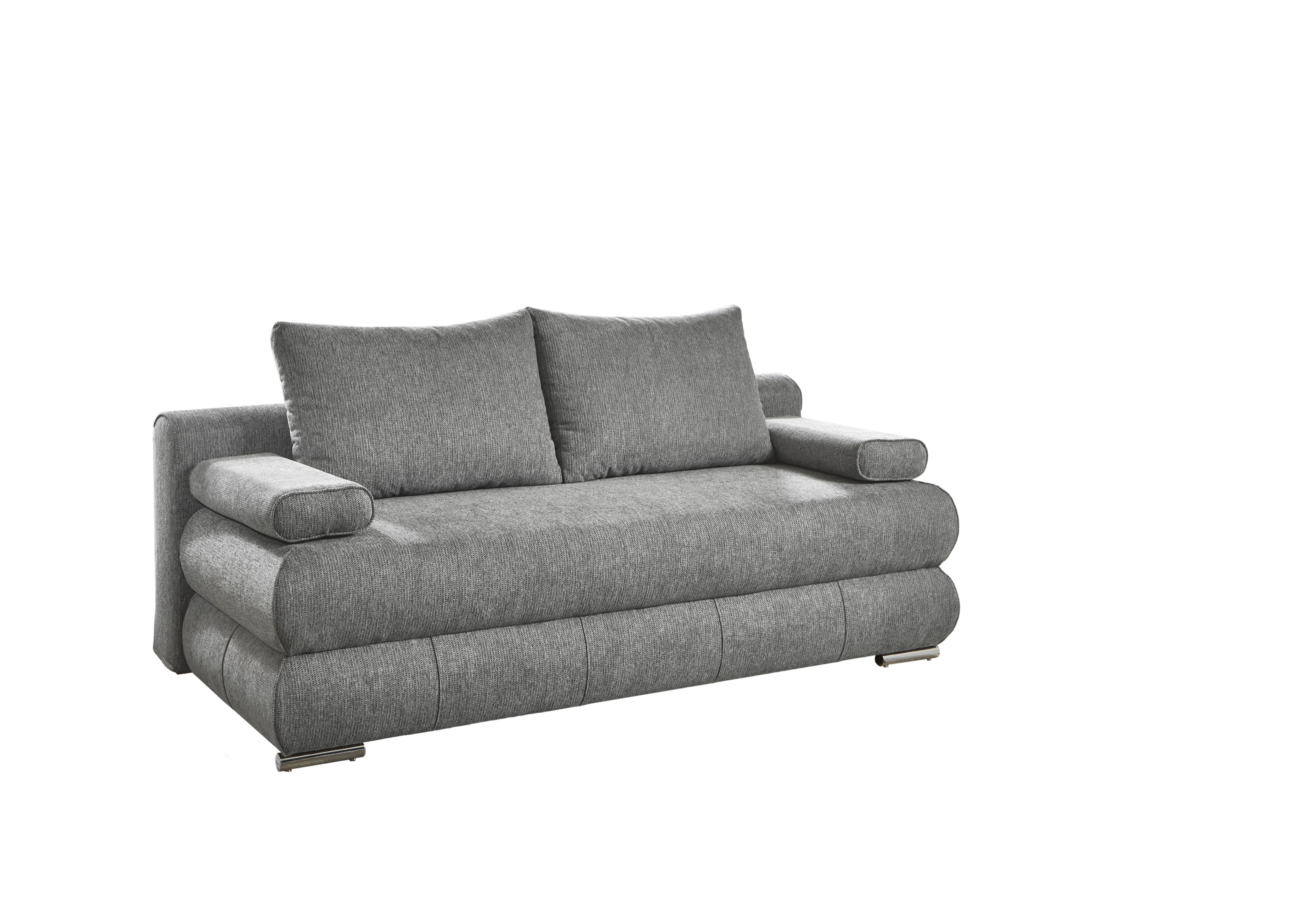 Sun Garden Verwandlungssofa Borna Grau Sun Garden Verwandlungssofa BORNA ca. B199 H95 T97 cm in Stoff 50530-720 silber