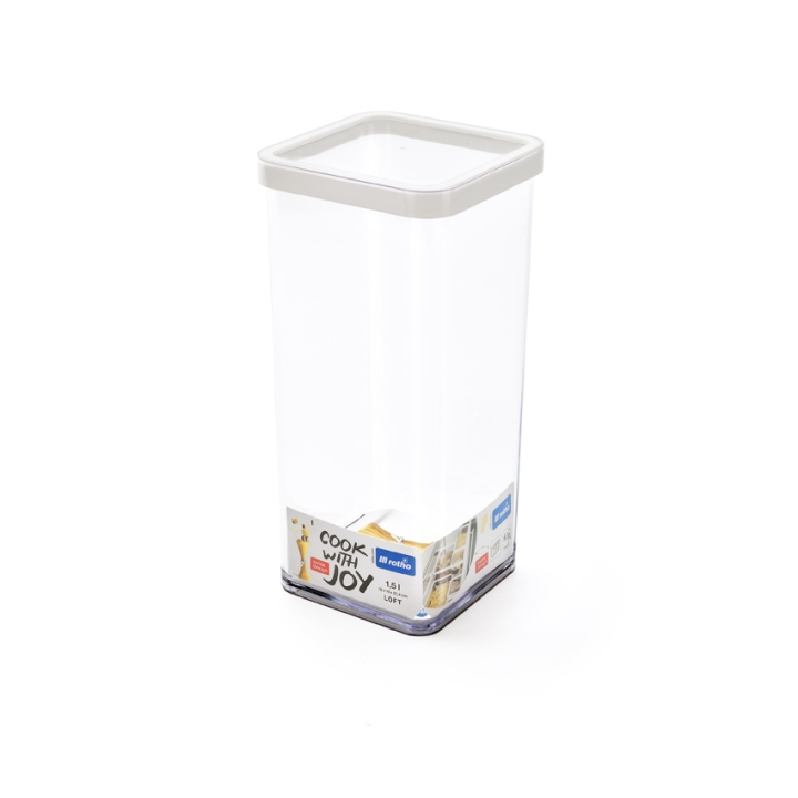 Rotho Premium Dose LOFT in Farbe Transparent Rotho Premium Dose LOFT in Farbe Transparent