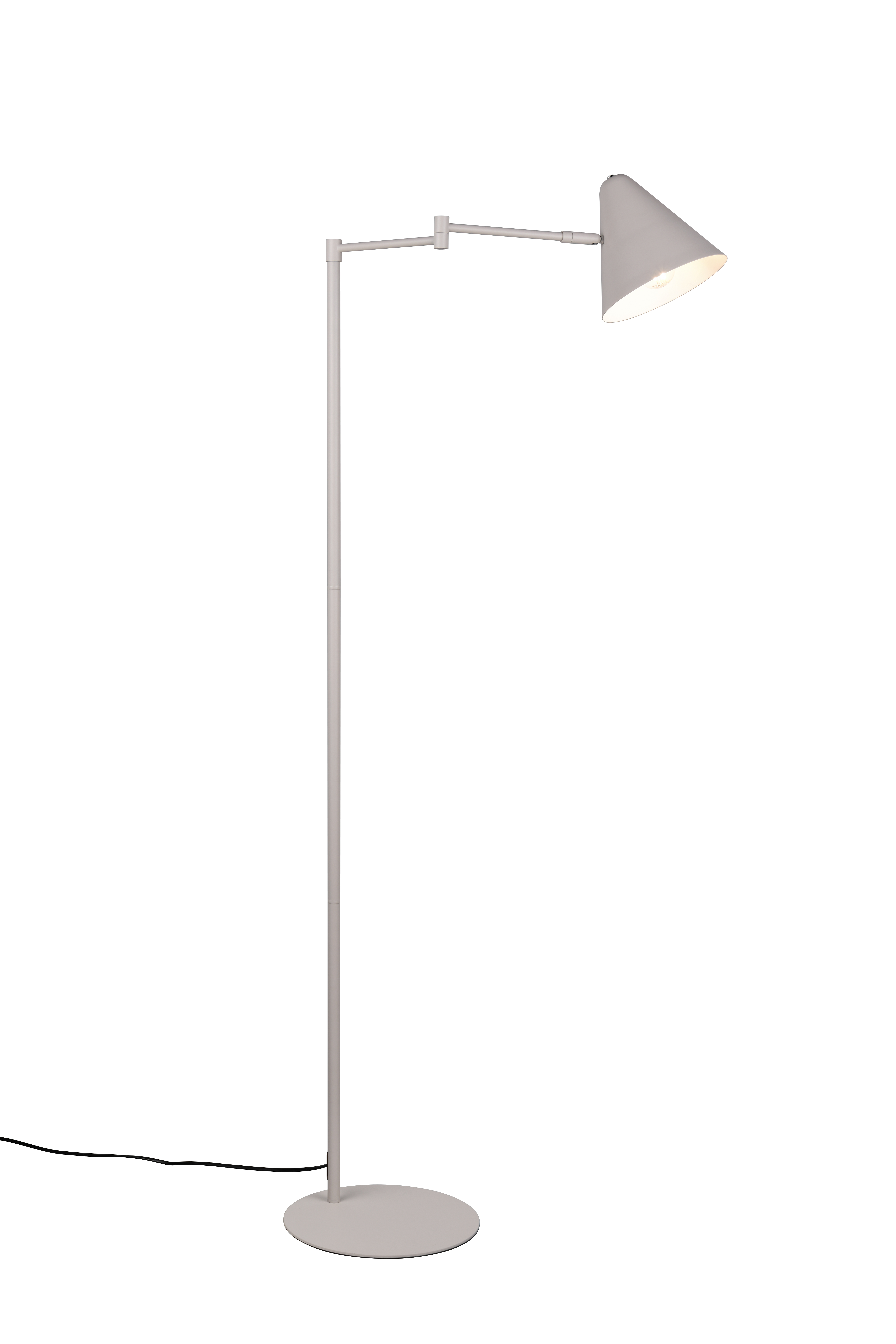 Trio Stehleuchte COSIMA 1-flammig in Farbe warm grey Trio Stehleuchte COSIMA 1-flammig in Farbe warm grey, Lampe, Lampenschirm