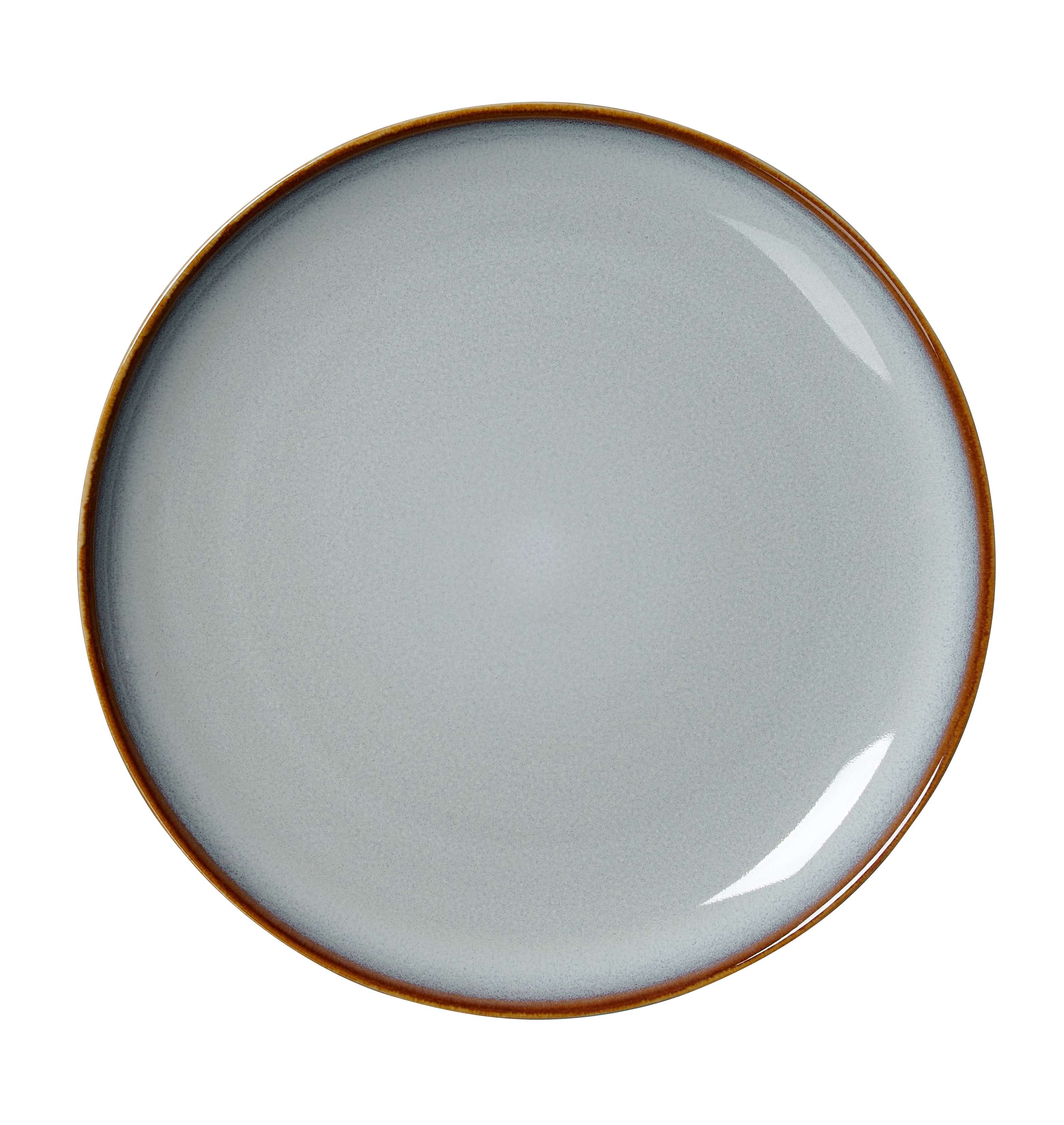 Ritzenhoff & Breker Dessertteller 0cm PORTOFINO aus Steinzeug grau