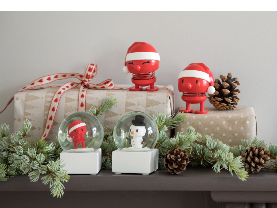 F&H Hoptimist SANTA BIMBLE S in Farbe Rot, Pflanze, Baum, Spielzeug