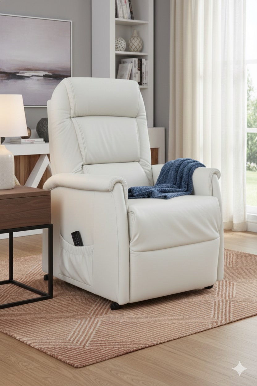 Himolla Relaxsessel QUARTETT in Leder Longlife Marmor, Moebel, Stuhl, Sessel