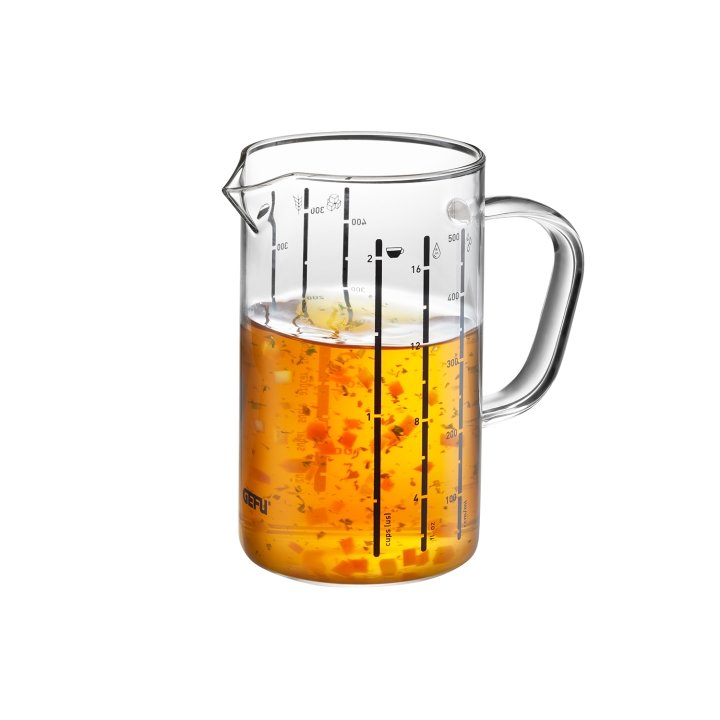 GEFU Messbecher Meti transparent