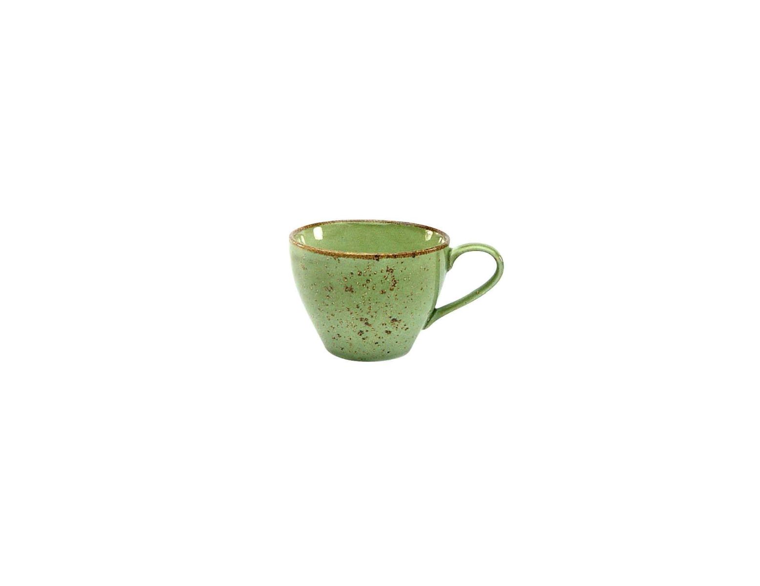 CreaTable Obertasse Nature Collection in Farbe Green glänzend
