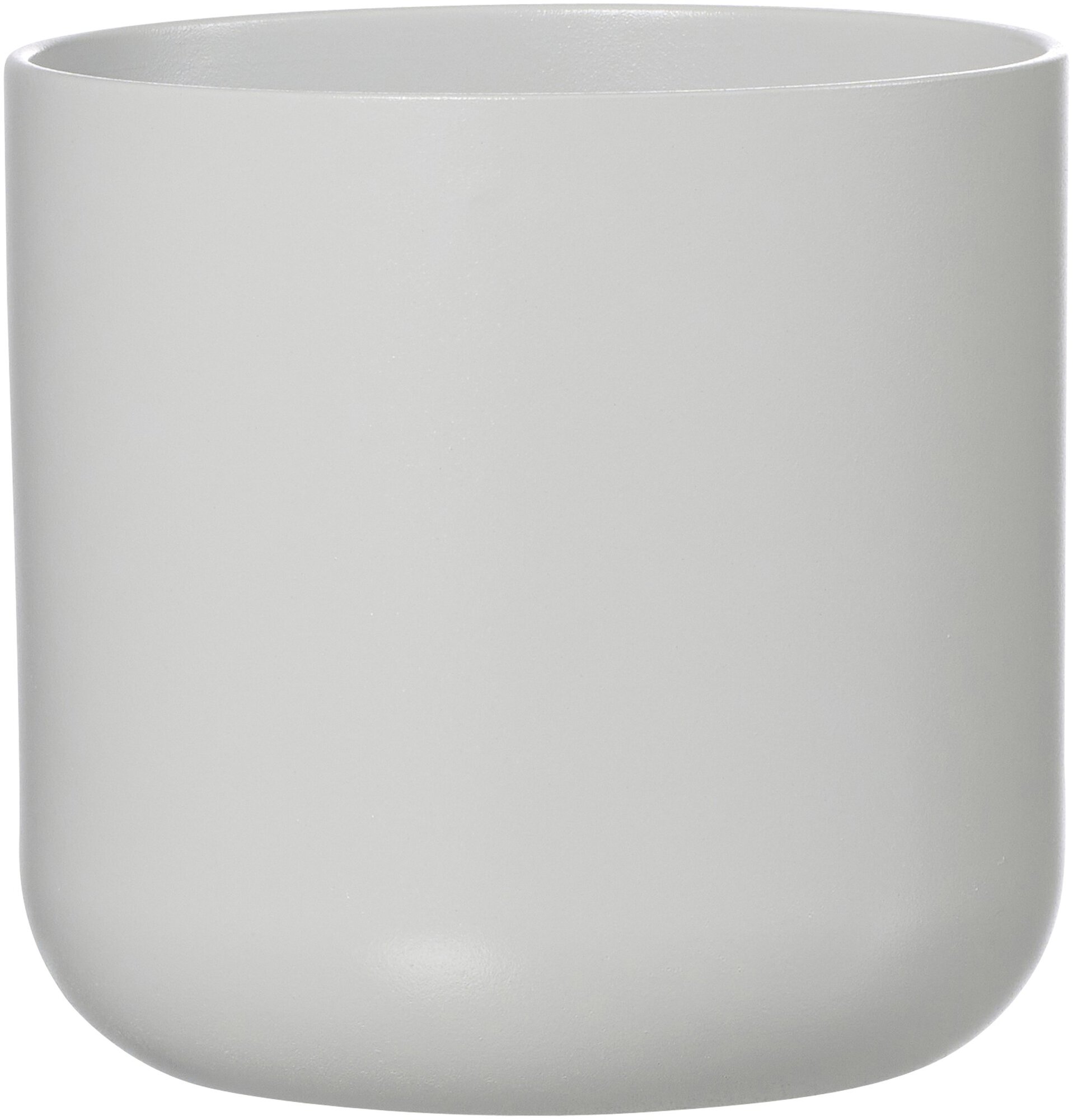Ritzenhoff & Breker Kübel JANA 15,5x15cm aus Steingut grau, Porzellan, Töpferei, Krug, Vase, Tasse