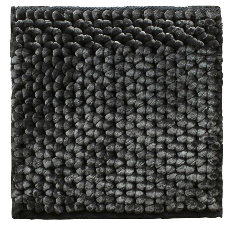 Badematte Lusso 60x60cm in classic anthrazit, Dekoration für Zuhause, Teppich