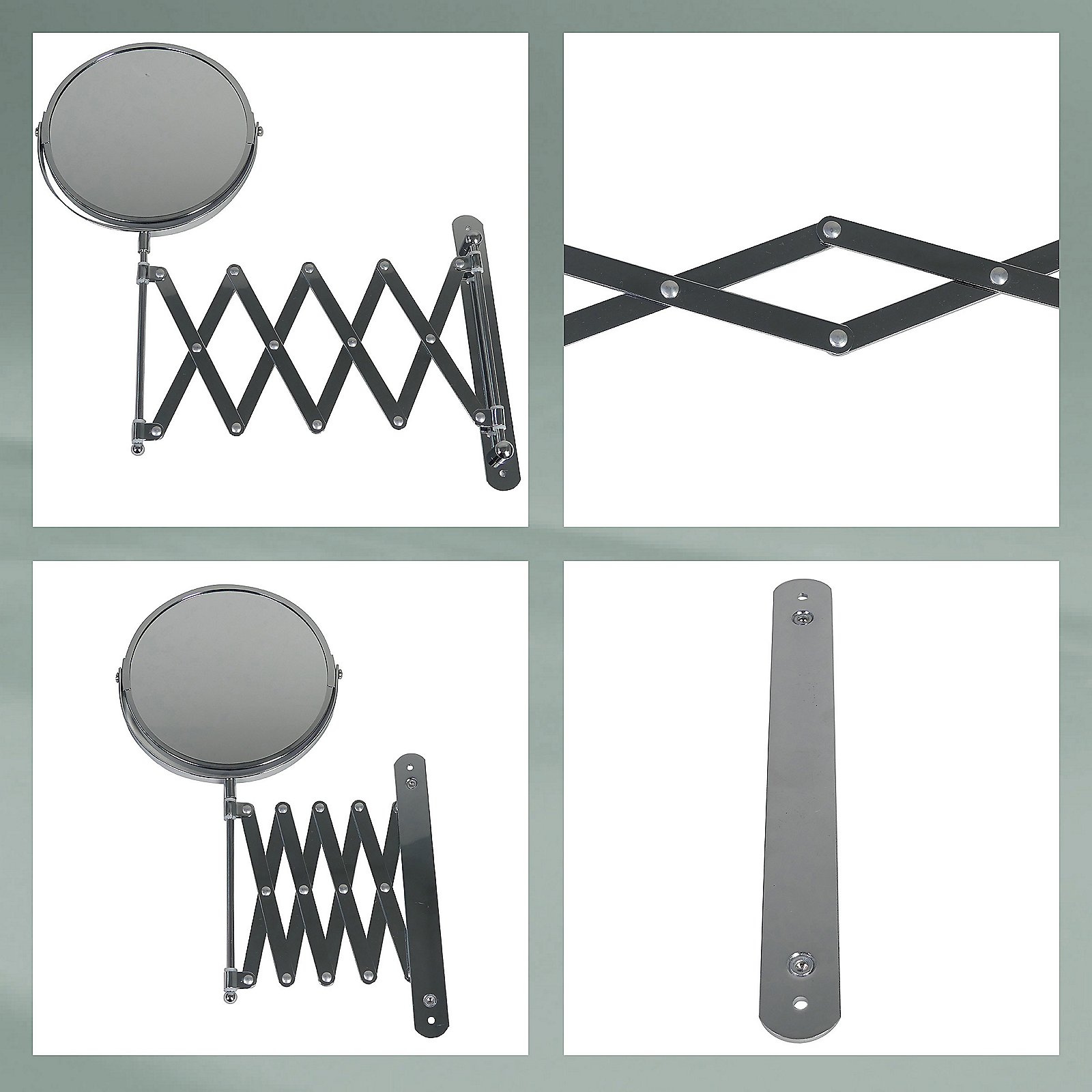 Kela Wandspiegel Avita Metall Silber / Metall Kela Wandspiegel Avita AVITA in