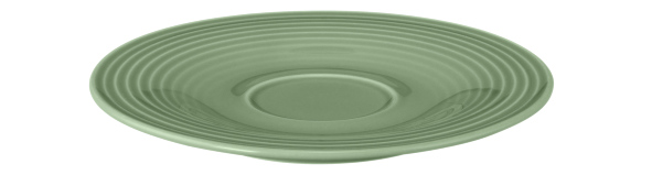 Seltmann Weiden Kombi-Untertasse klein 13,5cm Beat 3 Salbeigrün 