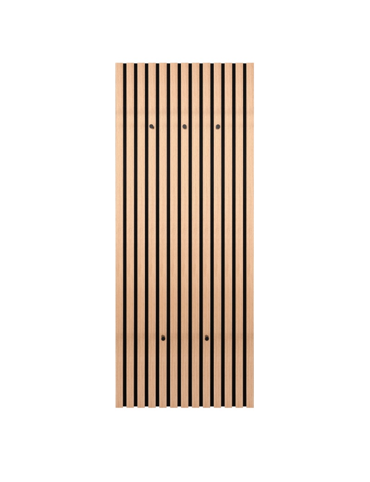 Mirrors & More Wandgarderobe GRACE ca. 50x125cm in Farbe Artisan-Eiche