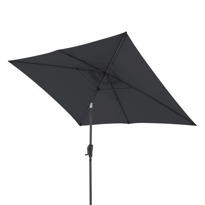 Doppler Kurbelschirm LIFE LIFT in Farbe anthrazit Doppler Kurbelschirm LIFE LIFT in Farbe anthrazit, Baldachin, Regenschirm