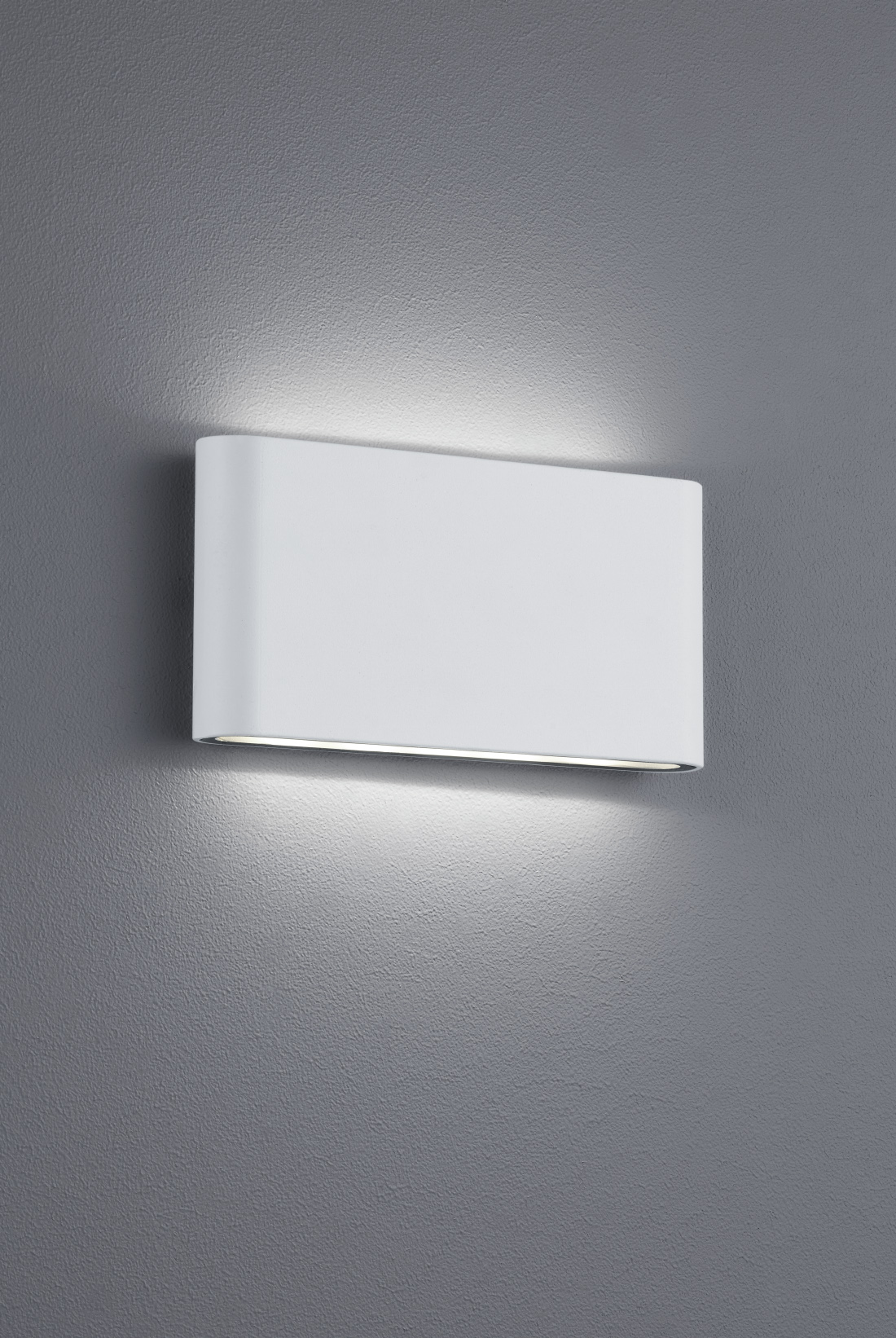 Trio LED-Wandleuchte THAMES II in weiß matt