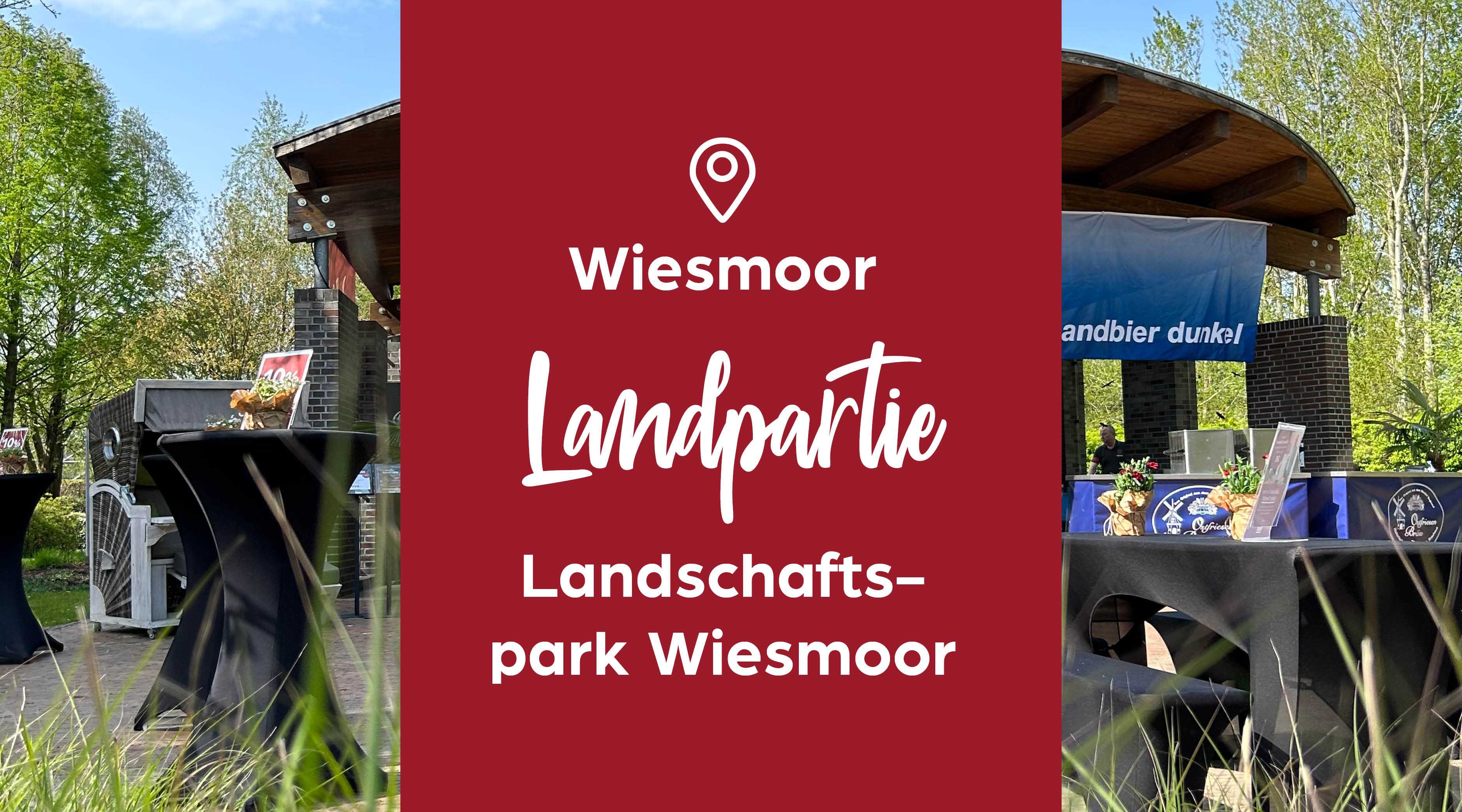 Landschaftspark, Wiesmoor, Banner, Outdoor-Event, Stand