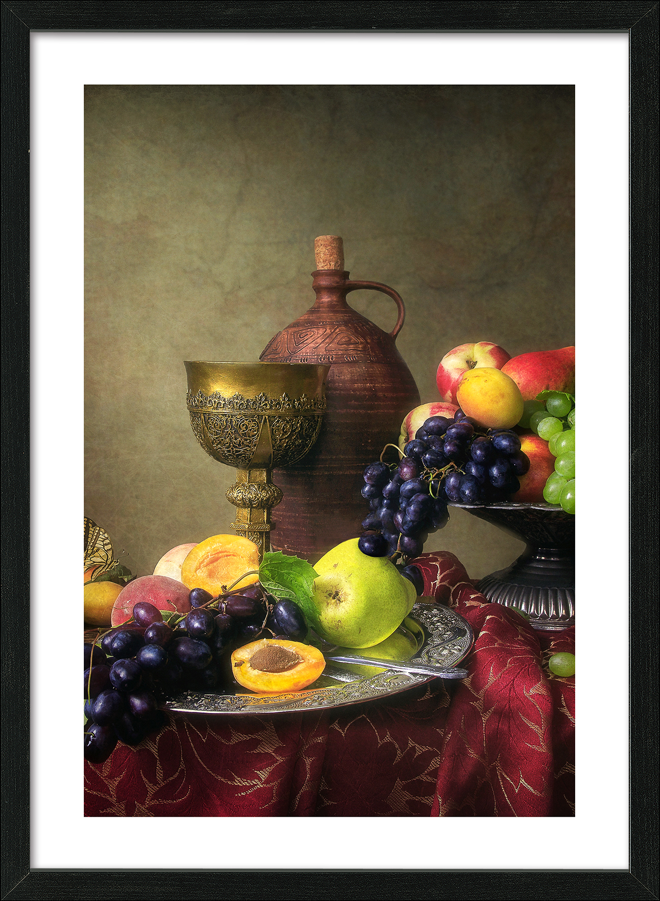 ProArt Framed-Art Scandic Living 55x75cm New Baroque Still Life VII ProArt Framed-Art Scandic Living 55x75cm New Baroque Still Life VII