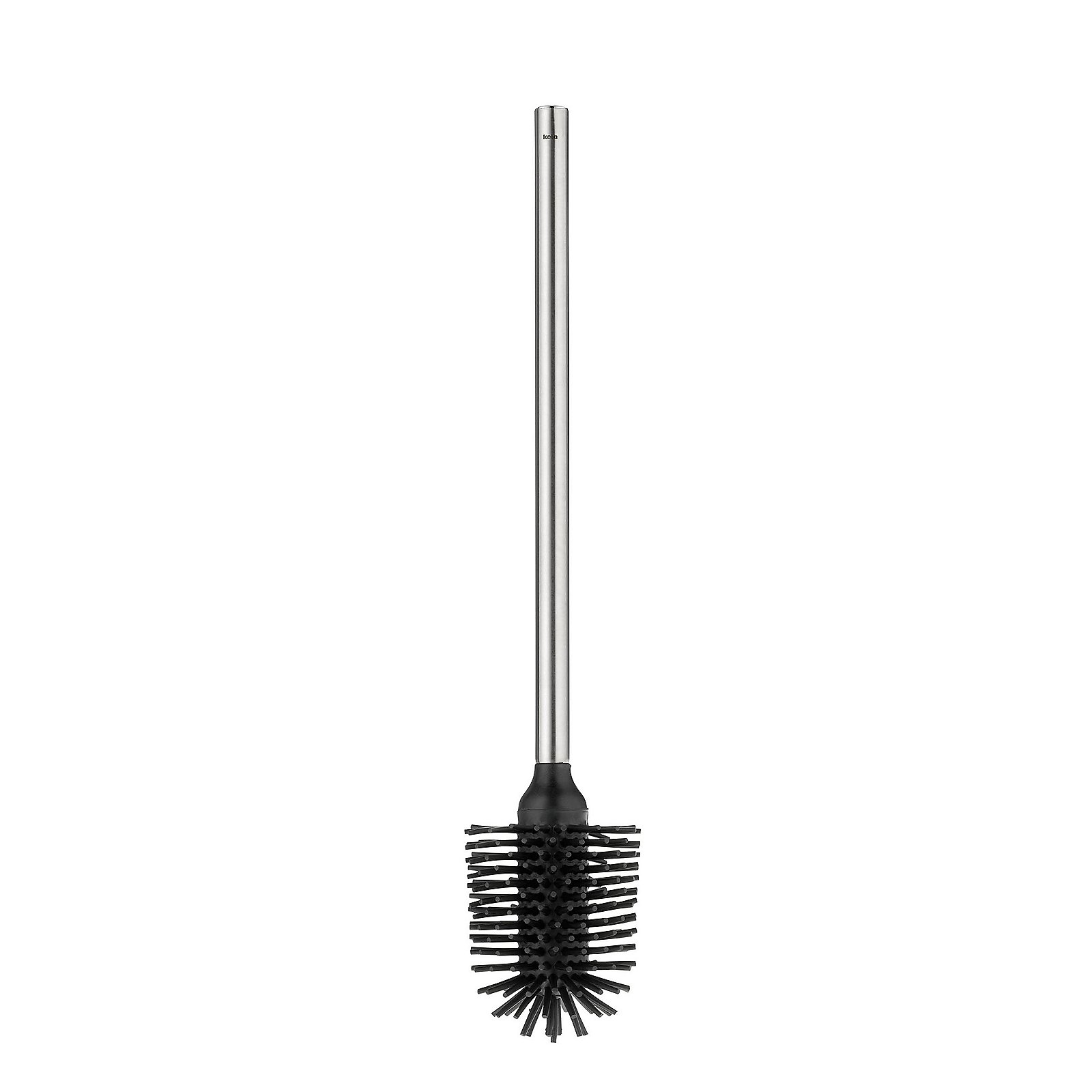 Kela WC-Bürste Silikon schwarz TPR in Farbe schwarz, haarborste, bürste, haarbürste, zwirbelbürste, friseurbedarf, Haare Bürstenstiel, Damenbürste, Rundbürste, Haarbürste, Stirnhaarreiniger?