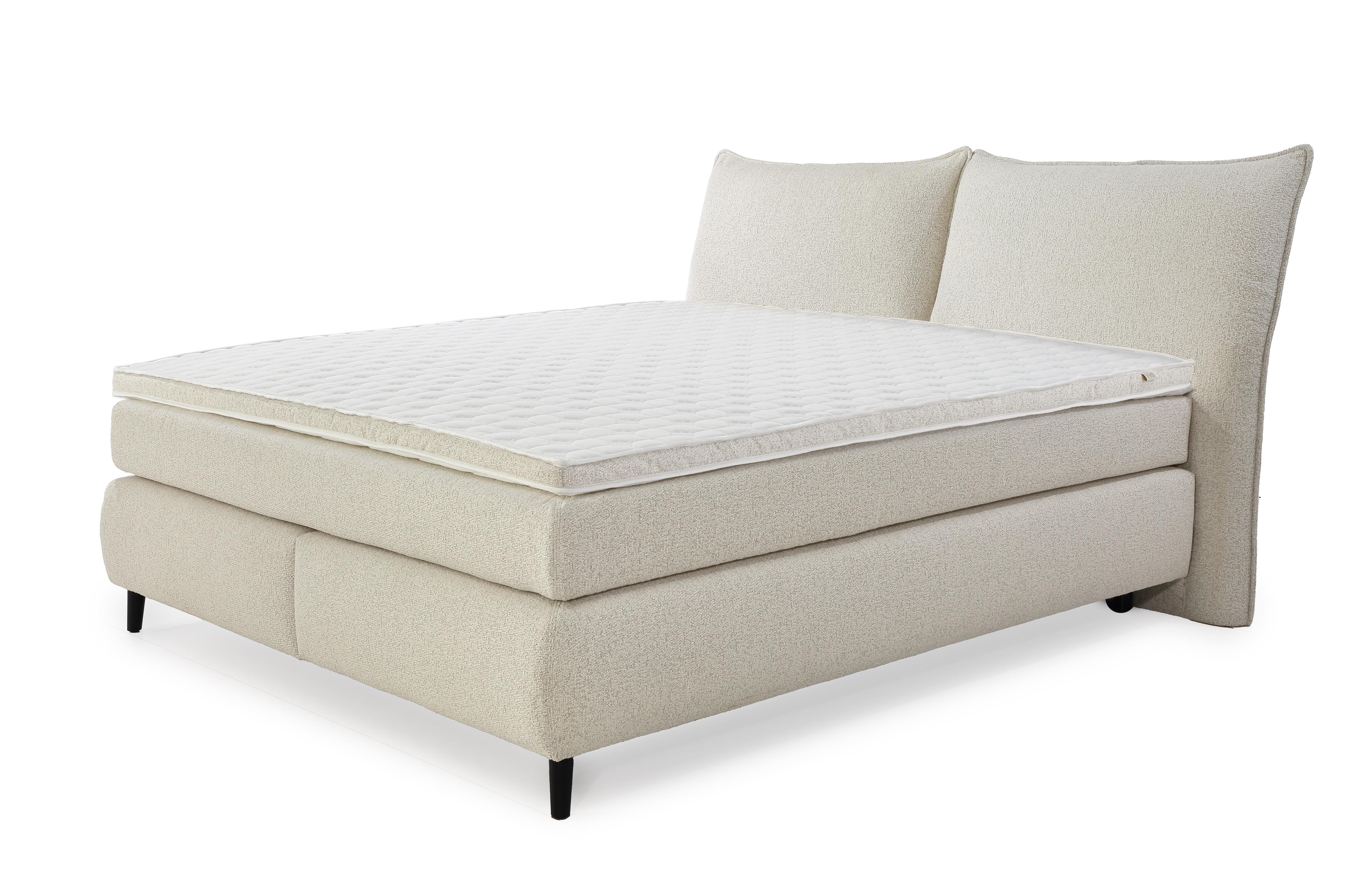 Jockenhöfer Boxspringbett Hacienda ca. 180x200cm Beige Jockenhöfer Boxspringbett HACIENDA, HACIENDA MIX, HACIENDA MAX ca. B210 H113 T230 cm in Stoff 43207 beige, Moebel, Matratze