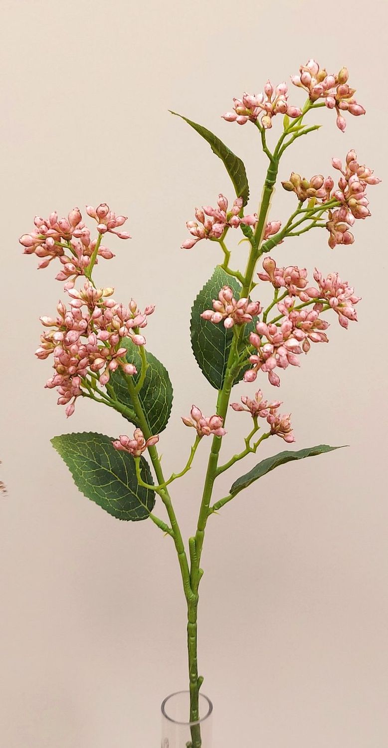  // Virburnumzweig // hellrosa // Höhe ca. 58 cm