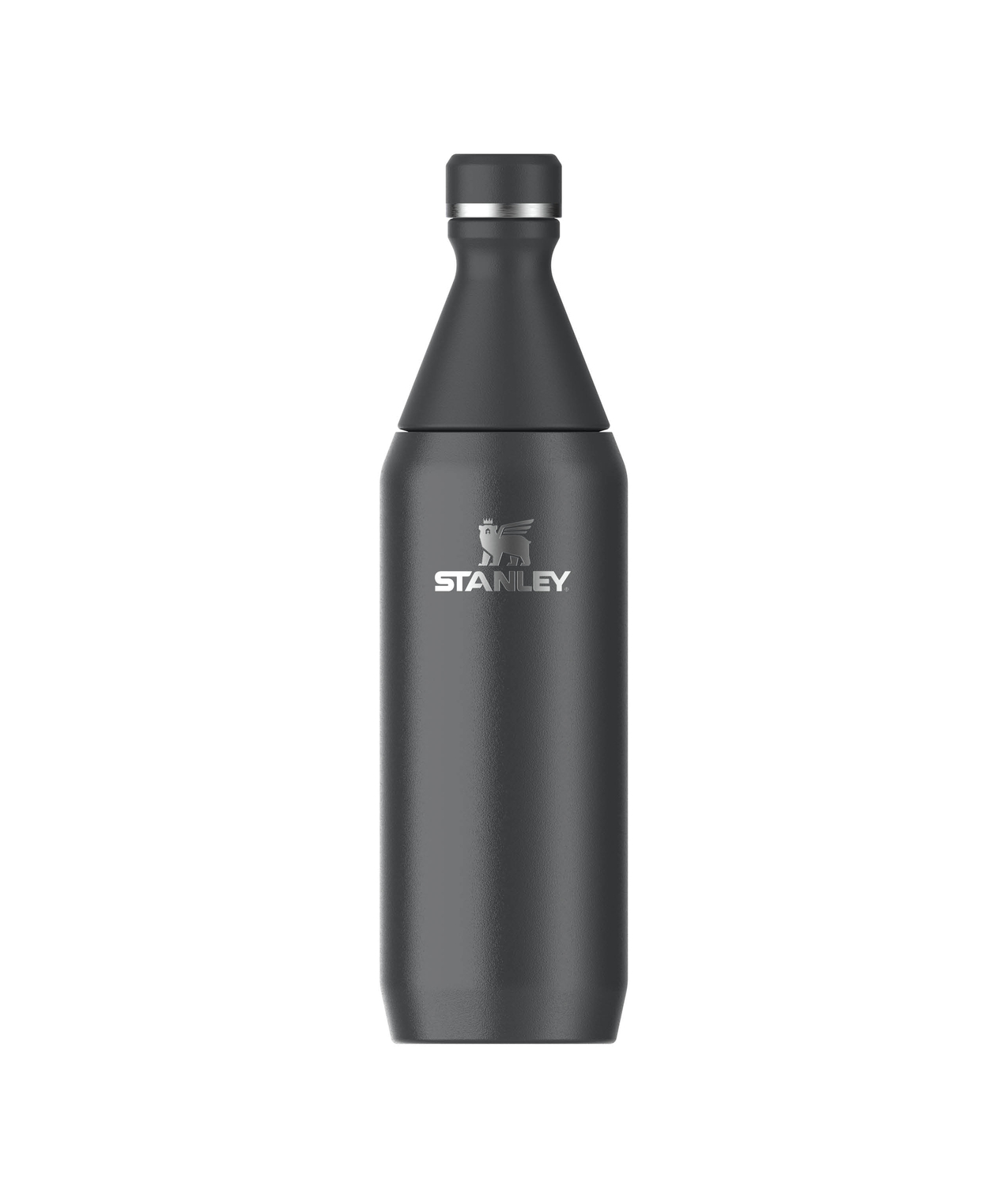 Stanley All Day Slim Bottle in Farbe Black